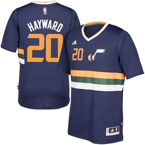 women's utah jazz gordon hayward adidas navy road replica jersey|gordon hayward latest news.